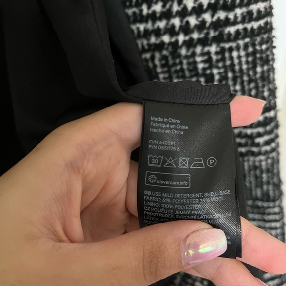 H&M Herringbone Wool Coat - Picture 6 of 6